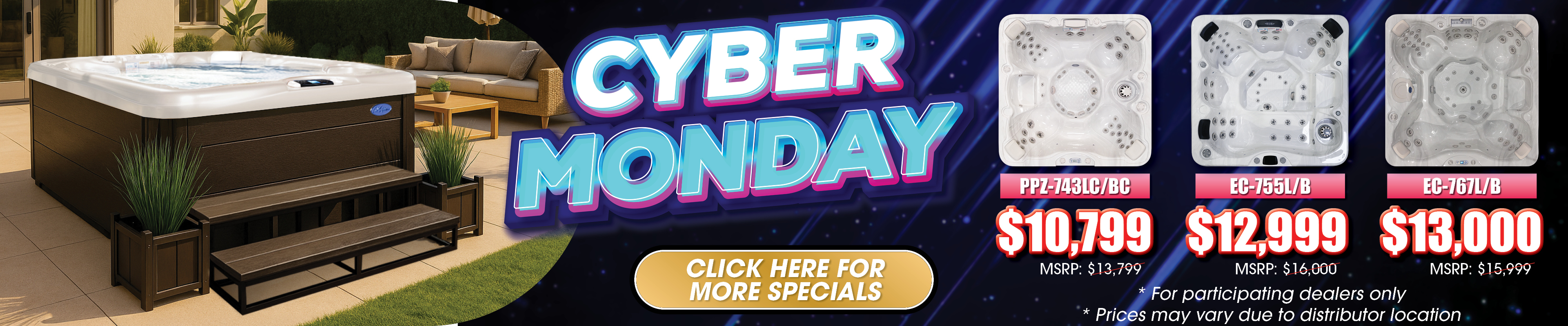 Calspas hot tub being used in a family setting - Kanasas